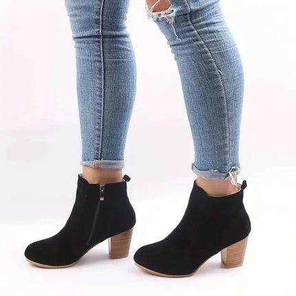 VDEOSMAPCN Women Luxury Chelsea Boots Autumn Winter