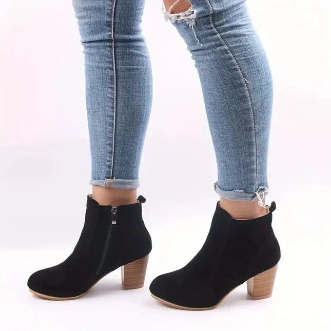 VDEOSMAPCN Women Luxury Chelsea Boots Autumn Winter