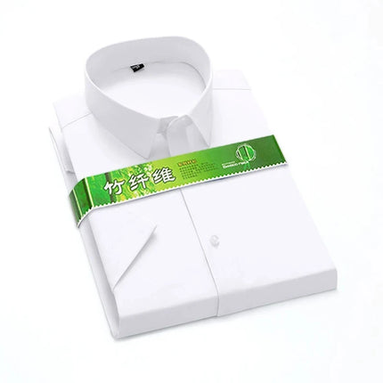 Bamboo Fiber Stretch Men Shirt CN Zhejiang Anti Wrinkle by zapcart