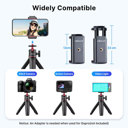 Ulanzi MT 08 Tripod Foldable Quarter Inch Mount For Cameras by zapcart