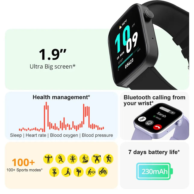 Colmi P71 Voice Calling Smartwatch For Health Minded Users by zapcart