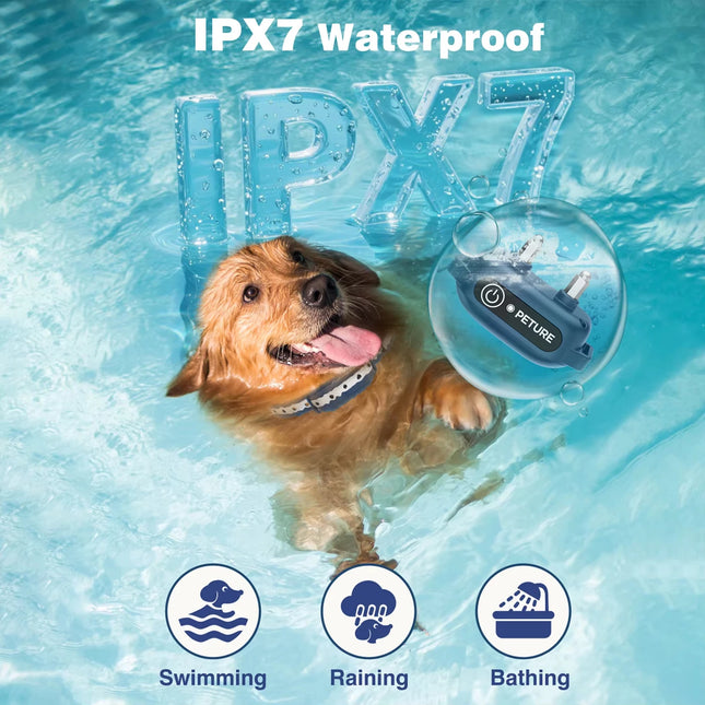 1000M Dog Training Collar 3 Training Modes Waterproof & Rechargeable Shock Collar With Remote Control dogs accessories 강아지 by zapcart