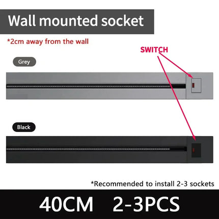 Froncs Wall Mounted Track Socket USB Power for Home Use by zapcart