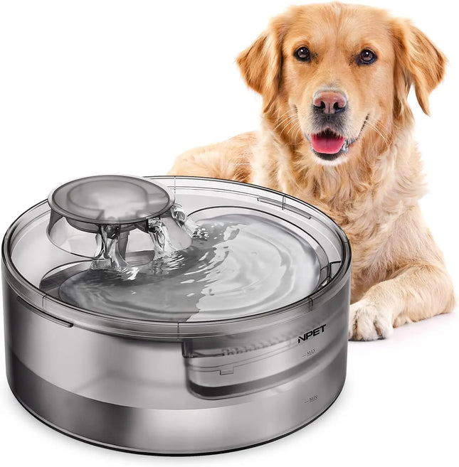NPET DF10 Dog Water Fountain 5L Auto Dispenser For Pets