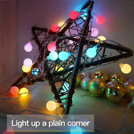 Loamlin WS2812B Vibrant LED Globe String Lights IP67 Decor by zapcart