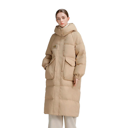 Clarke Queen Women Winter Puffer Jacket Duck Down Long Coat by zapcart