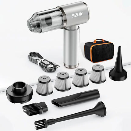 SZUK Wireless Car Vacuum Cleaner Strong Suction Handheld by zapcart