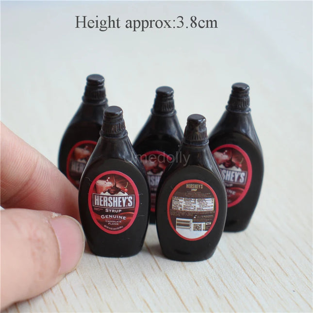 Umedolly 5pc Miniature Dollhouse Food Bottles 1/6 1/12 by zapcart