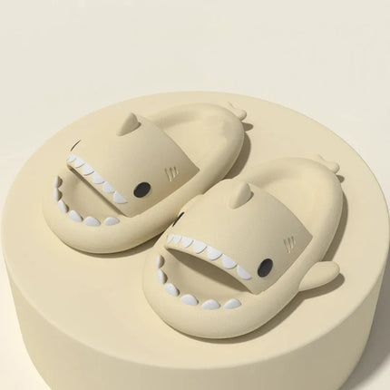 Couples Shark Slippers Non Slip Home Slides For Men Women by zapcart