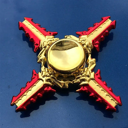 Ninja Fidget Spinner Metal Hand Spinner For Adults Relief by zapcart