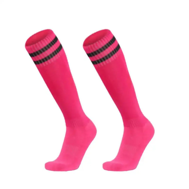 Lamgool Kids Soccer Knee High Socks Cotton Spandex Durable by zapcart