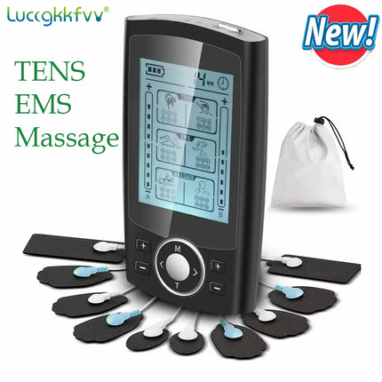 Luccgkkfvv Tens Muscle Stimulator Pain Relief 36 Modes Home by zapcart