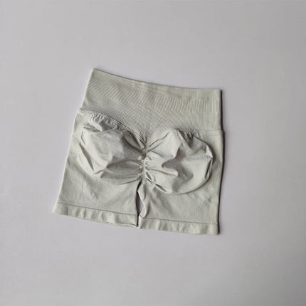 Peach Buttock Lifting High Waisted Yoga Shorts Women by zapcart
