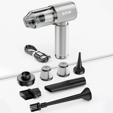 SZUK Wireless Car Vacuum Cleaner Strong Suction Handheld by zapcart