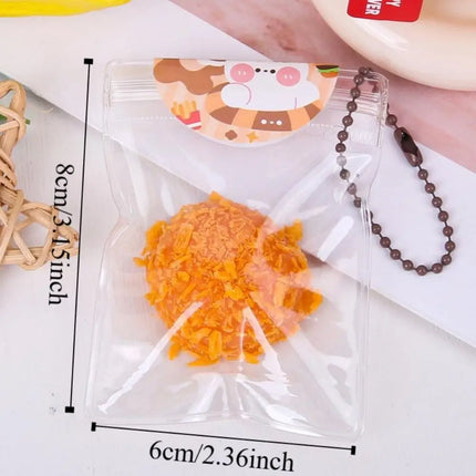 Kids Sensory Bread Crumbs Pinch Toy Slow Rebound Squeeze by zapcart