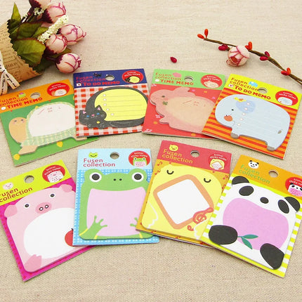 Choice Kawaii Animal Sticky Notes Special Shape Office Paper by zapcart