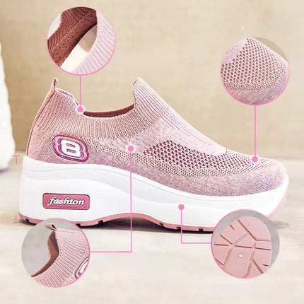 Women Orthopedic Walking Shoes for Nurses Breathable Mesh by zapcart