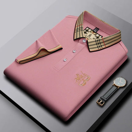 CN Jiangxi Mens Polo Shirt Luxury Embroidered Anti Wrinkle by zapcart