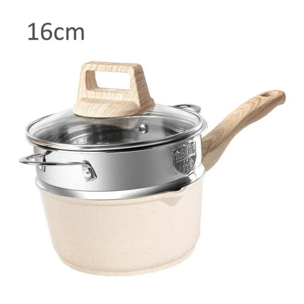 Maifan Stone Non Stick Pan Set For Cooks With Handles by zapcart