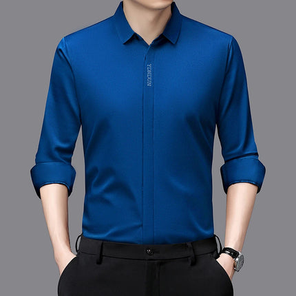 Choice Mens Wrinkle Resistant Long Sleeve Shirt Casual by zapcart