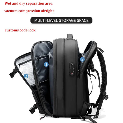 INFEYLAYCN 17 Inch Laptop Backpack for Travel Men Expandable by zapcart