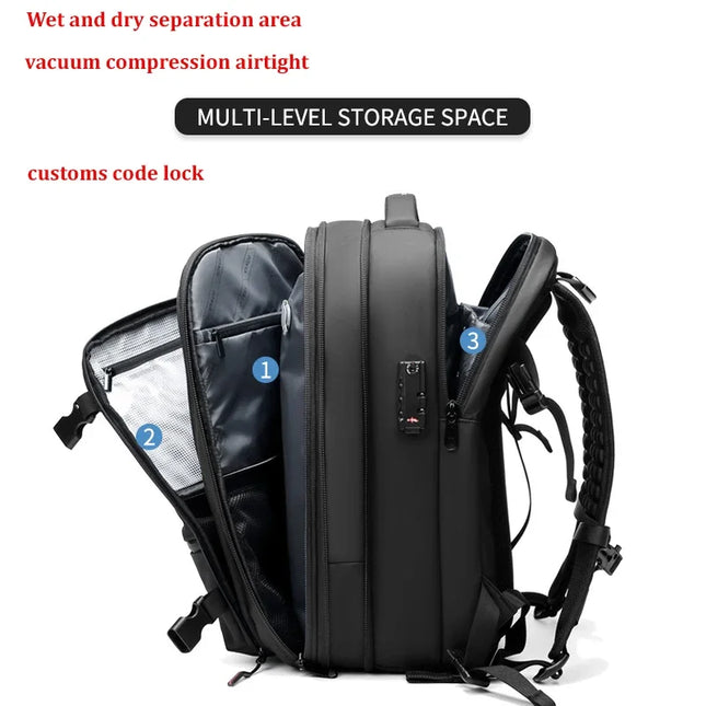 INFEYLAYCN 17 Inch Laptop Backpack for Travel Men Expandable by zapcart
