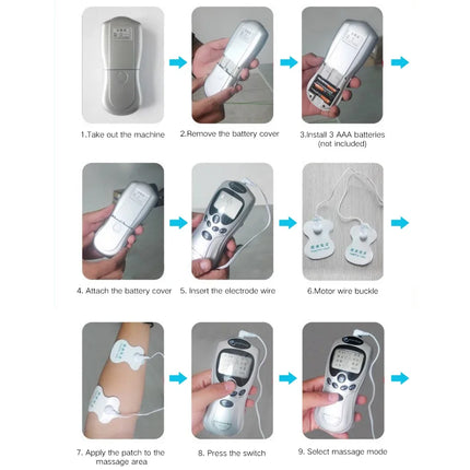 Salorie Portable TENS EMS Unit For Home Pain Relief by zapcart