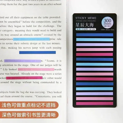 Moonbiffy Waterproof Index Tabs Sticky Notes for Students by zapcart