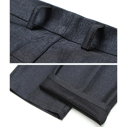 Mens Premium Formal Pants CN Guangdong Classic Comfort Fit by zapcart