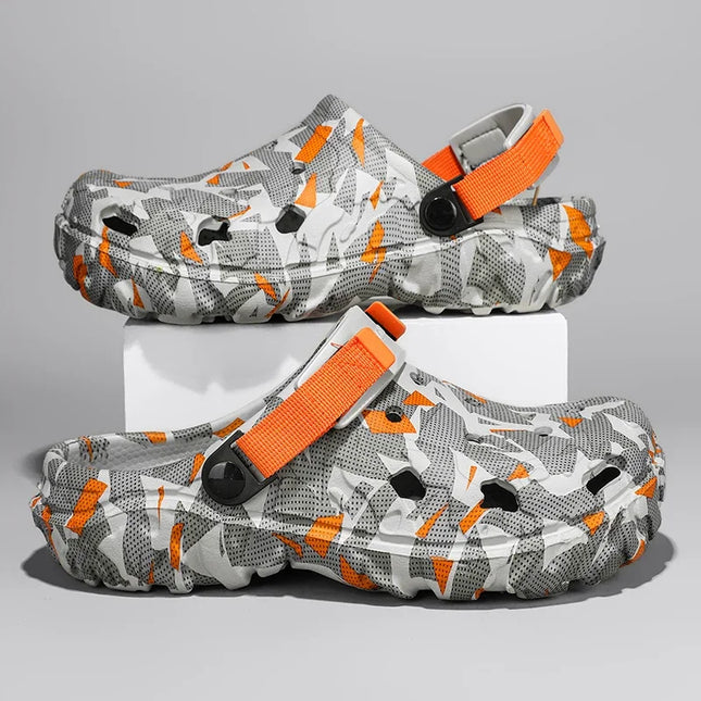 Vzikun Plus Size Men Sandals Lightweight EVA Slides by zapcart