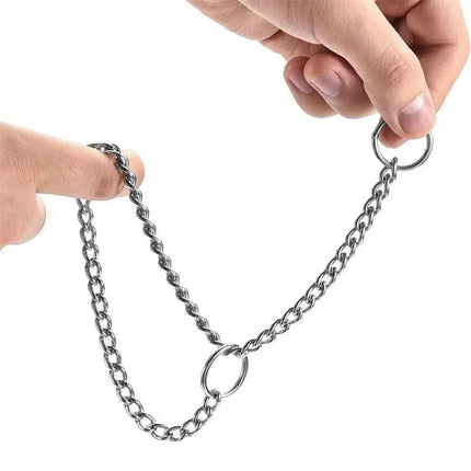 GuangdongChoice Stainless Steel Slip Chain Collar For Dogs by zapcart