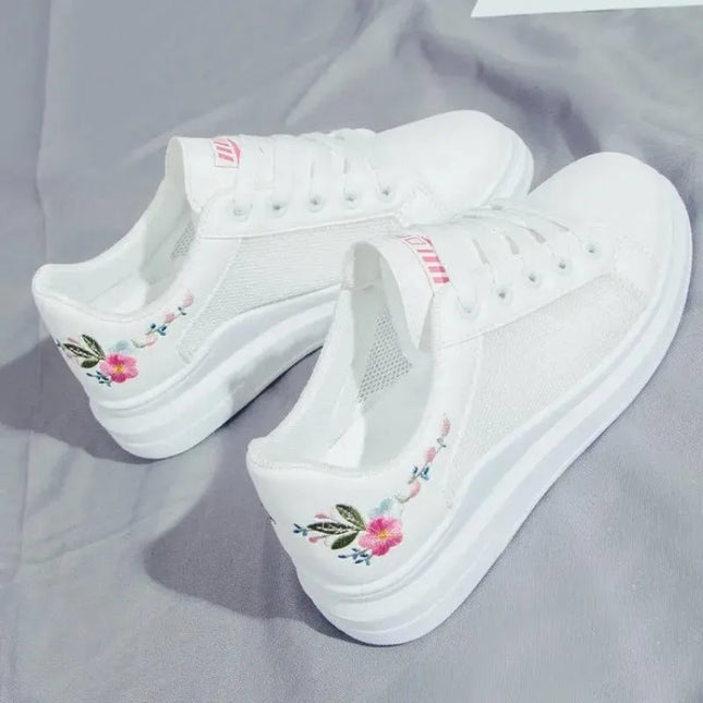 Summer Women Sneakers Breathable Mesh Lightweight Shoes by zapcart