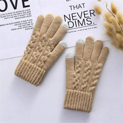 Winter Touchscreen Full Finger Gloves For Men And Women by zapcart
