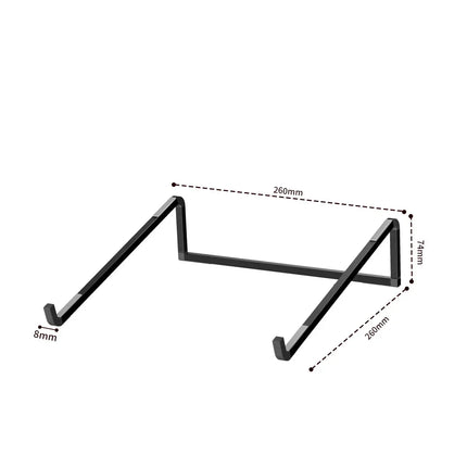 BAPPSUS Foldable Laptop Stand Adjustable For Laptop Users by zapcart