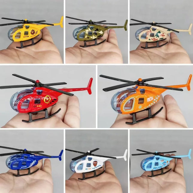 MoonBIFFY Alloy Aircraft Toy Kids Durable Helicopter by zapcart