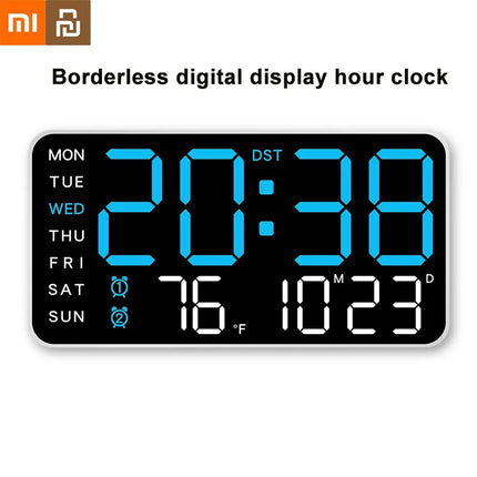 Xiaomi Youpin LED Digital Wall Clock With Date Week Home by zapcart