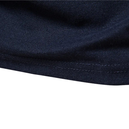 AIOPESON Embroidered Polo Shirt For Men Slim Fit Premium by zapcart