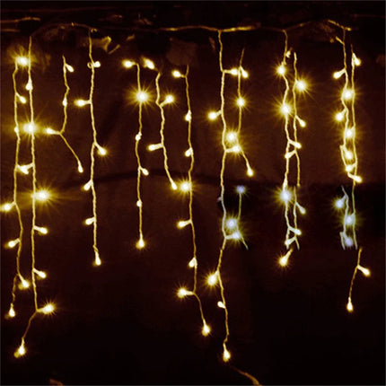 LSDM Outdoor Christmas Curtain LED Lights 5m 0.4-0.6m Home by zapcart