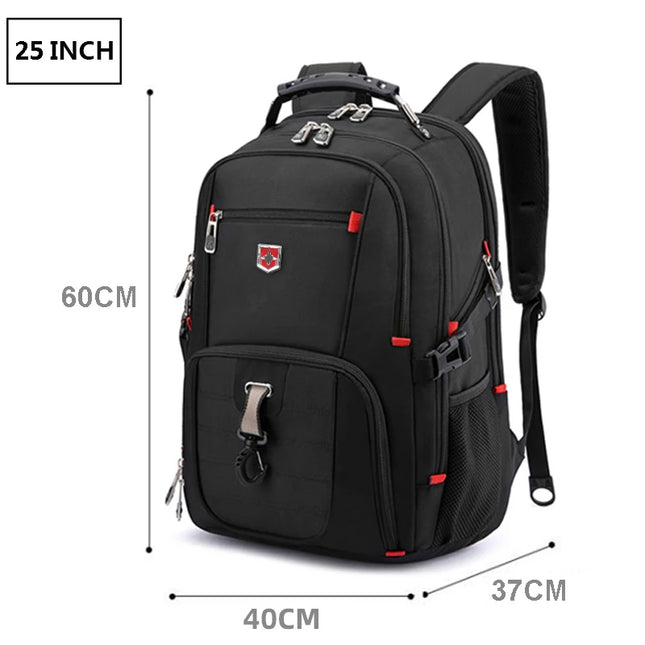 SWISTSNGRCN 20In Laptop Backpack USB Charge Anti Theft Men by zapcart