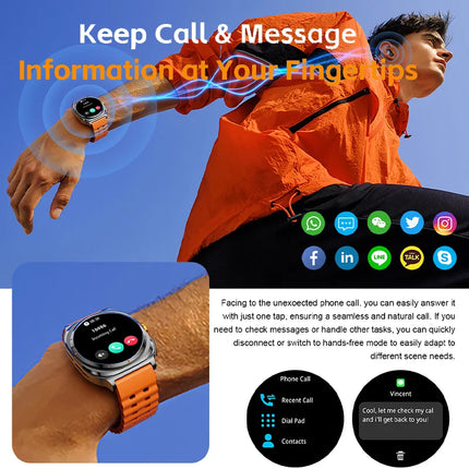 Wireless Smartwatch And TWS Earphones For Fitness Tracking by zapcart