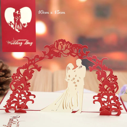 Parehope 3D Pop Up Valentine Card For Wife And Friends by zapcart