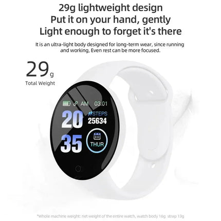 Xiaomi D18 Smartwatch Color Screen For Active Fitness by zapcart