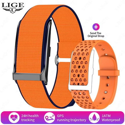 LIGE Smart Band Watch Heart Rate Monitoring For Adults by zapcart