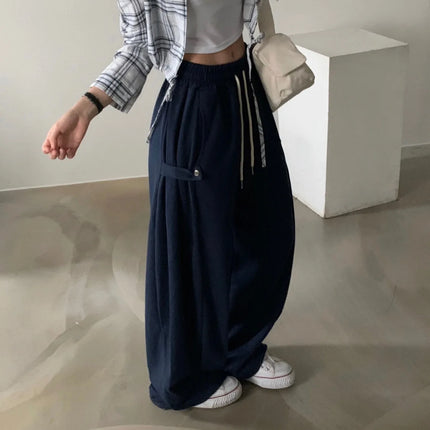 Casual Commute Wide Leg Pants for Daily Office Comfort by zapcart