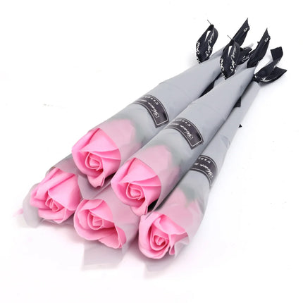 Soap Rose Artificial Flowers Gift For Valentines Day by zapcart