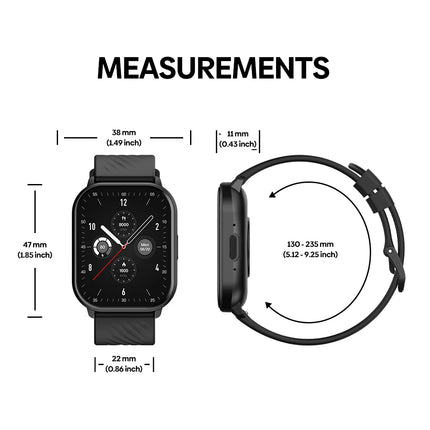 Zeblaze GTS 3 Voice Calling Smart Watch For Fitness by zapcart