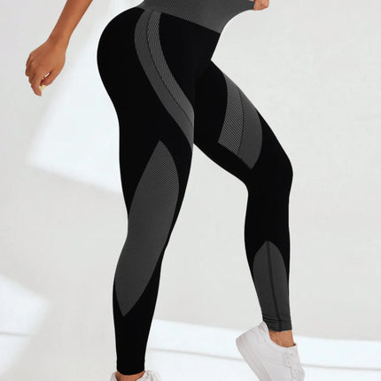 Womens Seamless Yoga Leggings High Waist Tummy Control by zapcart