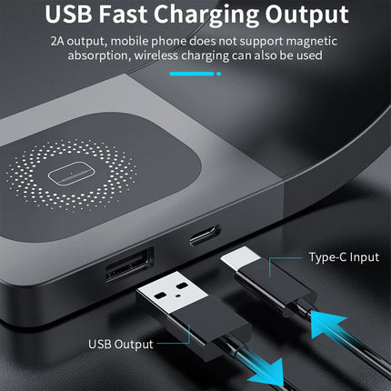 4 In 1 Magnetic Wireless Charger iPhone AirPods Watch by zapcart
