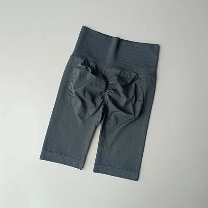 Women Yoga Shorts High Waist Tummy Control Quick Dry by zapcart