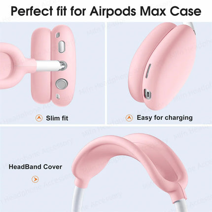 AirPods Max 4 In 1 Case Silicone Ear Cushion Cover For Pros by zapcart
